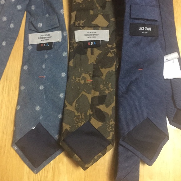 Jack Spade Ties - three of them - Picture 2 of 5